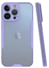 Newface iPhone 14 Pro Kılıf Platin Silikon - Lila