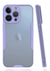 Newface iPhone 14 Pro Kılıf Platin Silikon - Lila