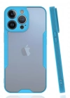 Newface iPhone 14 Pro Kılıf Platin Silikon - Mavi
