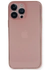 Newface iPhone 14 Pro Kılıf PP Ultra İnce Kapak - Pembe