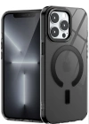 Newface iPhone 14 Pro Kılıf Troy Magsafe Kapak - Siyah