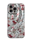 Newface iPhone 14 Pro Max Kılıf Crew Desenli Kapak - Çiçek