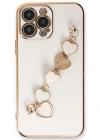 Newface iPhone 14 Pro Max Kılıf Esila Silikon - Beyaz
