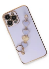 Newface iPhone 14 Pro Max Kılıf Esila Silikon - Lila