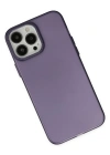 Newface iPhone 14 Pro Max Kılıf Modos Metal Kapak - Mor