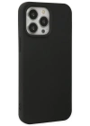 Newface iPhone 14 Pro Max Kılıf Nano içi Kadife Silikon - Siyah