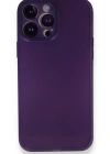 Newface iPhone 14 Pro Max Kılıf PP Ultra İnce Kapak - Mor