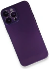 Newface iPhone 14 Pro Max Kılıf PP Ultra İnce Kapak - Mor