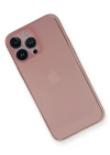 Newface iPhone 14 Pro Max Kılıf PP Ultra İnce Kapak - Pembe