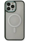 Newface iPhone 14 Pro Max Kılıf Room Magneticsafe Silikon - Köknar Yeşili