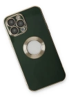 Newface iPhone 14 Pro Max Kılıf Store Silikon - Yeşil