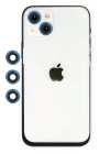 Newface iPhone 14 Shine Kamera Lens - Mavi