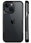 Newface iPhone 15 Kılıf Boyi Silikon Kapak - Siyah