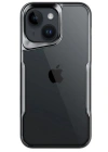 Newface iPhone 15 Kılıf Boyi Silikon Kapak - Titan Gri