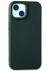 Newface iPhone 15 Kılıf Nano içi Kadife Silikon - Koyu Yeşil