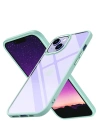 Newface iPhone 15 Kılıf Power Silikon - Yeşil