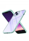 Newface iPhone 15 Kılıf Power Silikon - Yeşil