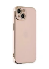 Newface iPhone 15 Kılıf Volet Silikon - Pembe