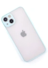 Newface iPhone 15 Plus Kılıf Montreal Silikon Kapak - Turkuaz
