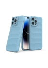 Newface iPhone 15 Pro Kılıf Optimum Silikon - Sky Blue