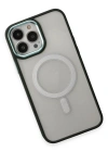 Newface iPhone 15 Pro Kılıf Room Magneticsafe Silikon - Köknar Yeşili