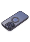 Newface iPhone 15 Pro Kılıf Slot Silikon - Mor