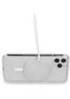 Newface iPhone 15 Pro Max Kılıf Magneticsafe Şeffaf Silikon - Şeffaf