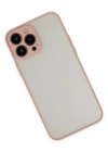 Newface iPhone 15 Pro Max Kılıf Montreal Silikon Kapak - Pembe