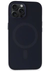 Newface iPhone 15 Pro Max Kılıf Oslo Magsafe Kapak - Lacivert