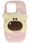 Newface iPhone 15 Pro Max Kılıf Poky Karakter Silikon Kapak - Desen 6