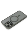 Newface iPhone 15 Pro Max Kılıf Room Magneticsafe Silikon - Gri