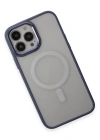 Newface iPhone 15 Pro Max Kılıf Room Magneticsafe Silikon - Sierra Blue