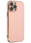 Newface iPhone 15 Pro Max Kılıf Volet Silikon - Pembe