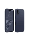 Newface iPhone 16 Plus Kılıf First Silikon - Lacivert