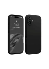 Newface iPhone 16 Plus Kılıf First Silikon - Siyah