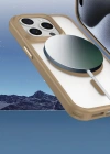Newface iPhone 16 Pro Kılıf Enka Magsafe Silikon Kılıf - Şeffaf
