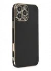 Newface iPhone 16 Pro Max Kılıf Volet Silikon - Siyah