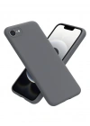 Newface iPhone 16E Kılıf First Silikon - Gri