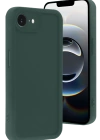 Newface iPhone 16E Kılıf Viera Silikon - Koyu Yeşil