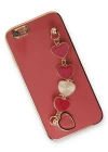 Newface iPhone 6 Kılıf Esila Silikon - Kırmızı