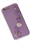 Newface iPhone 6 Kılıf Esila Silikon - Mor