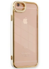 Newface iPhone 6 Kılıf Liva Lens Silikon - Beyaz