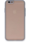 Newface iPhone 6 Kılıf Montreal Silikon Kapak - Gri