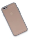 Newface iPhone 6 Kılıf Montreal Silikon Kapak - Gri