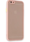 Newface iPhone 6 Kılıf Montreal Silikon Kapak - Pembe