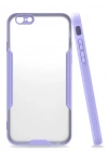 Newface iPhone 6 Kılıf Platin Silikon - Lila