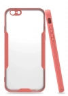 Newface iPhone 6 Kılıf Platin Silikon - Pembe