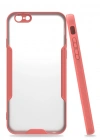 Newface iPhone 6 Kılıf Platin Silikon - Pembe