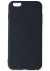 Newface iPhone 6 Plus Kılıf Nano içi Kadife Silikon - Lacivert
