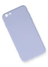 Newface iPhone 6 Plus Kılıf Nano içi Kadife Silikon - Lila